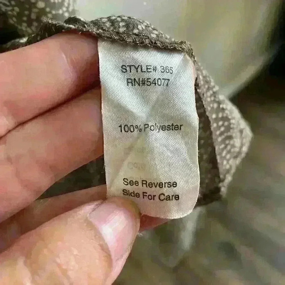 Cabi Vest #365 Sheer Chiffon Sleeveless Tunic Vest Women size M - Picture 8 of 10